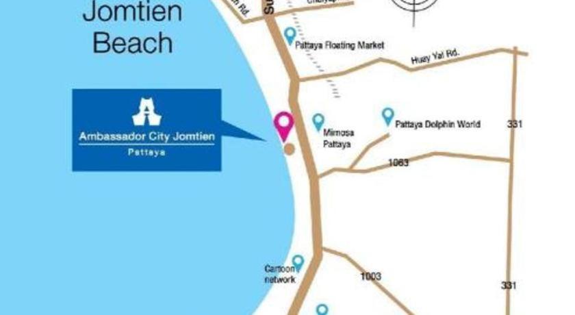 Ambassador City Jomtien Pattaya - Ocean Wing Hotel นาจอมเทียน ภายนอก รูปภาพ